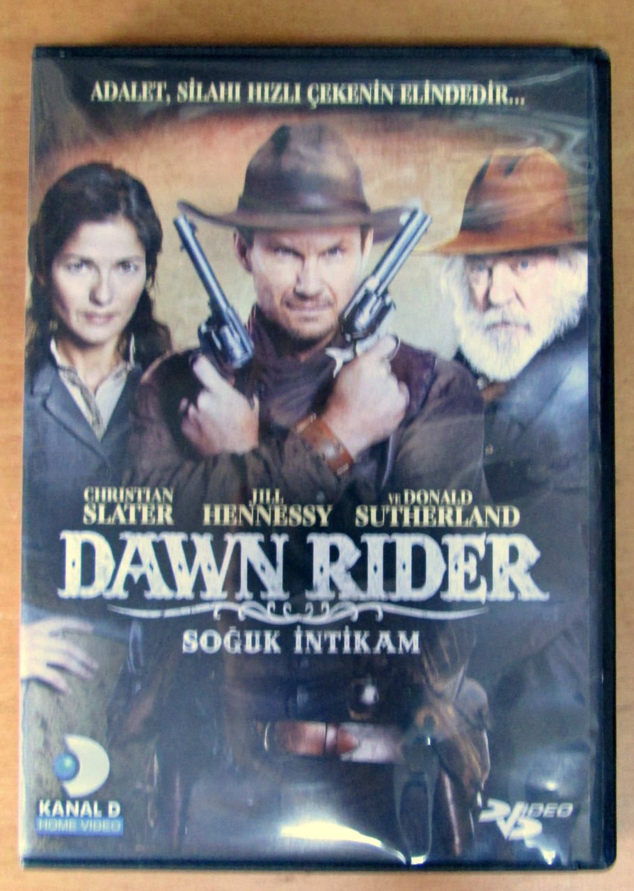 DAWN RIDER - CHRISTIAN SLATER DVD 2.EL