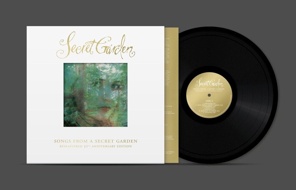 SECRET GARDEN - SONGS FROM A SECRET GARDEN (1995) - LP 2025 30TH ANNIVERSARY BLACK VINYL EDITION SIFIR PLAK