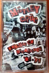 MOTLEY CRUE - DECADE OF DECADENCE (1991) MMY CASSETTE MADE IN TURKEY ''NEW'' PAPER LABEL