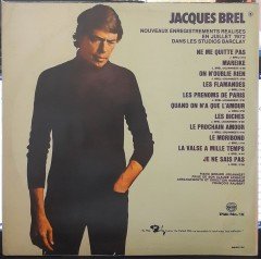 JACQUES BREL - JACQUES BREL - 2.EL YERLİ BASKI PLAK