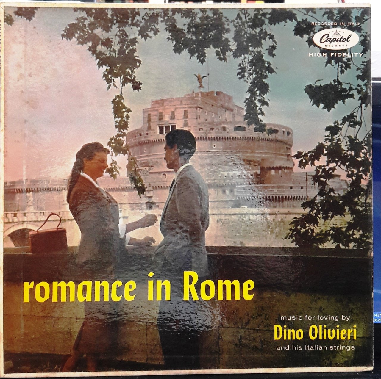 ROMANCE IN ROME - DINO OLIVIERI - PLAK 2.EL