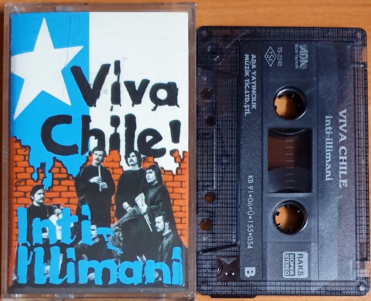 VIVA CHILE - INTI ILLIMANI (1991) - KASET ADA MÜZİK 2.EL