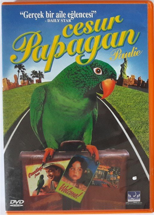 CESUR PAPAĞAN - PAULIE - ANİMASYON - DVD 2.EL