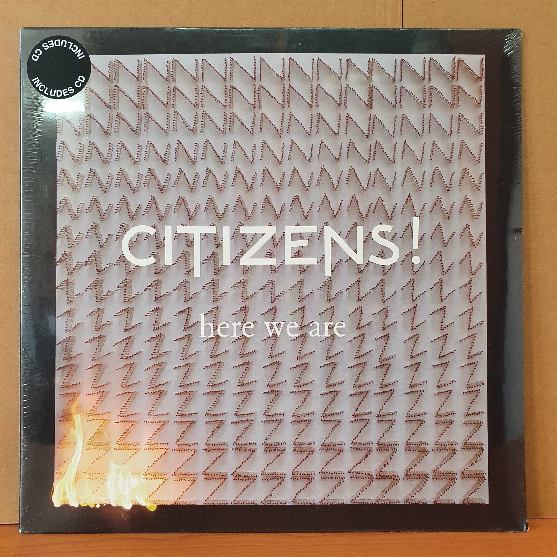 CITIZENS! - HERE WE ARE (2012) - LP SIFIR PLAK