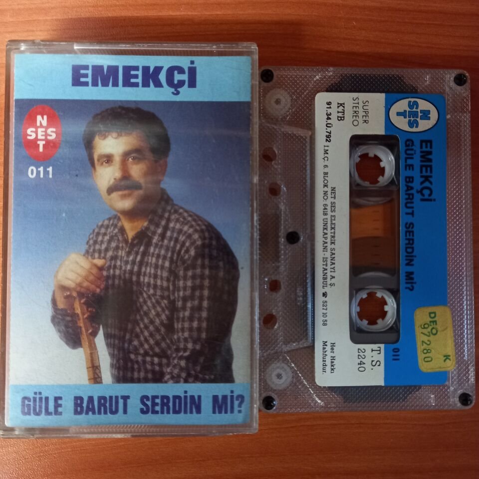 EMEKÇİ - GÜLE BARUT SERDİN Mİ? (1991) - KASET 2.EL