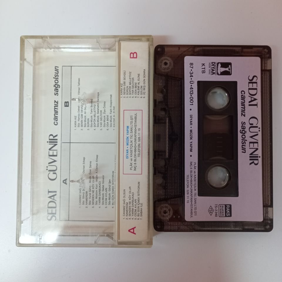SEDAT GÜVENİR - CANIMIZ SAĞOLSUN (1987) - KASET 2.EL
