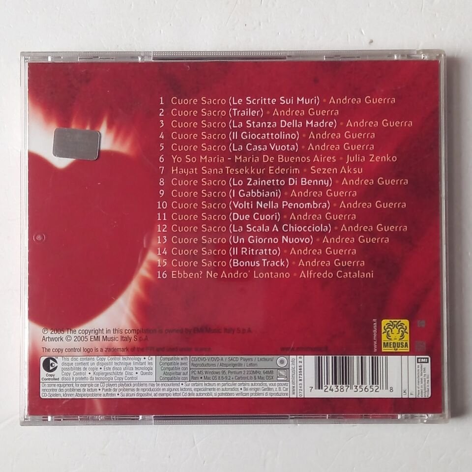 ANDREA GUERRA – CUORE SACRO (2005) - CD 2.EL