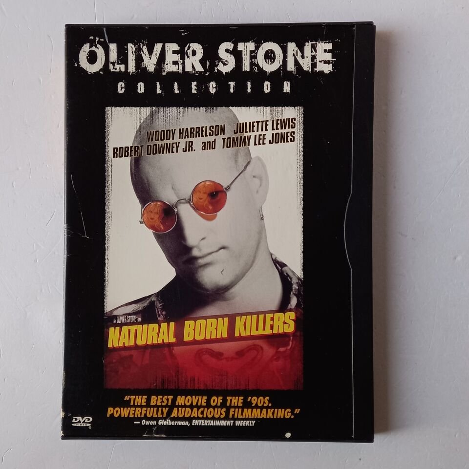 NATURAL BORN KILLERS - OLIVER STONE, WOODY HARRELSON, JULIETTE LEWIS - SNAP CASE DVD 2.BÖLGE 2.EL
