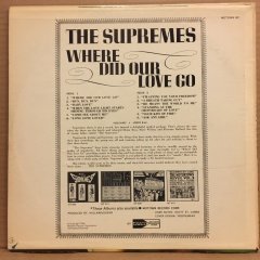 SUPREMES - WHERE DID OUR LOVE GO (1964) 2.EL PLAK