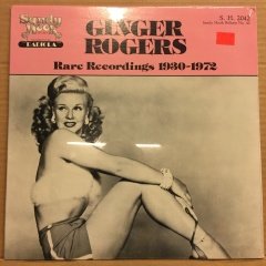 GINGER ROGERS - RARE RECORDINGS 1930-1972 (1982) ESKİ BASKI SIFIR PLAK