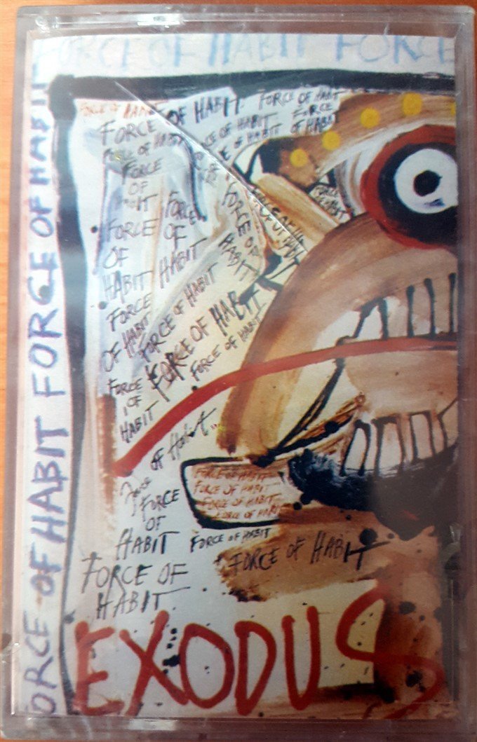 EXODUS - FORCE OF HABIT (1993) KENT CASSETTE MADE IN TURKEY ''NEW''