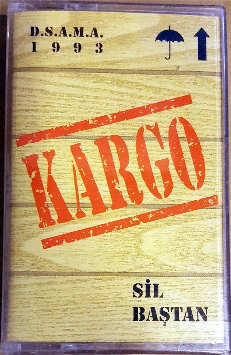 KARGO - SİL BASTAN (1993) İSTANBUL PLAK SIFIR KASET
