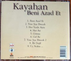 KAYAHAN - BENİ AZAD ET (1999) NEŞE MÜZİK CD 2.EL