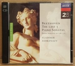 BEETHOVEN - THE LAST 5 PIANO SONATAS / VLADIMIR ASHKENAZY (1996) - 2CD 2.EL