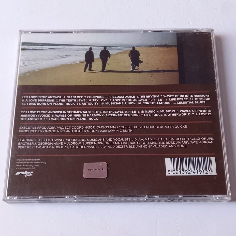 DWIGHT TRIBLE & THE LIFE FORCE TRIO – LOVE IS THE ANSWER (2005) - 2CD 2.EL