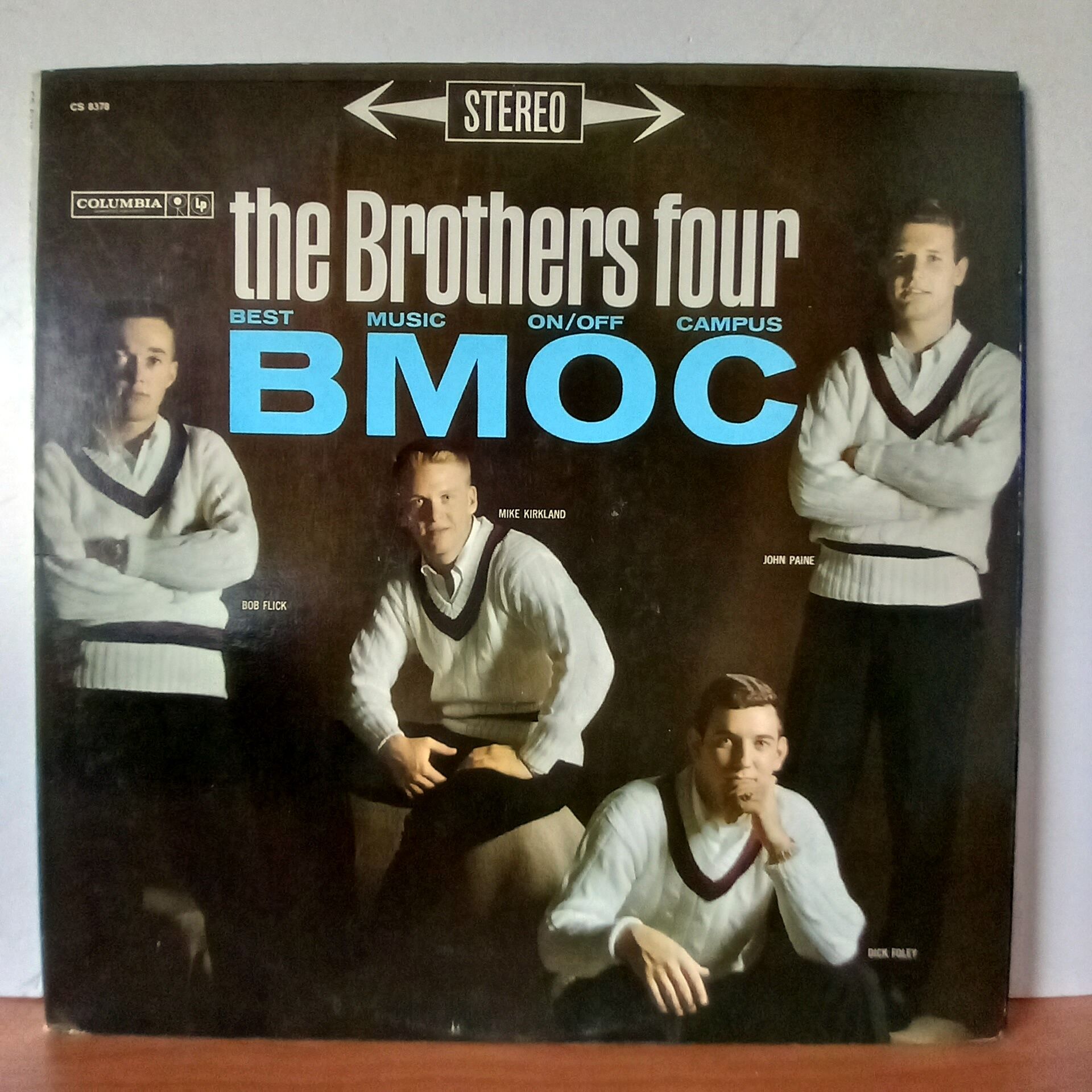 THE BROTHERS FOUR – B.M.O.C. / BEST MUSIC ON/OFF CAMPUS (1961) - LP 2.EL PLAK
