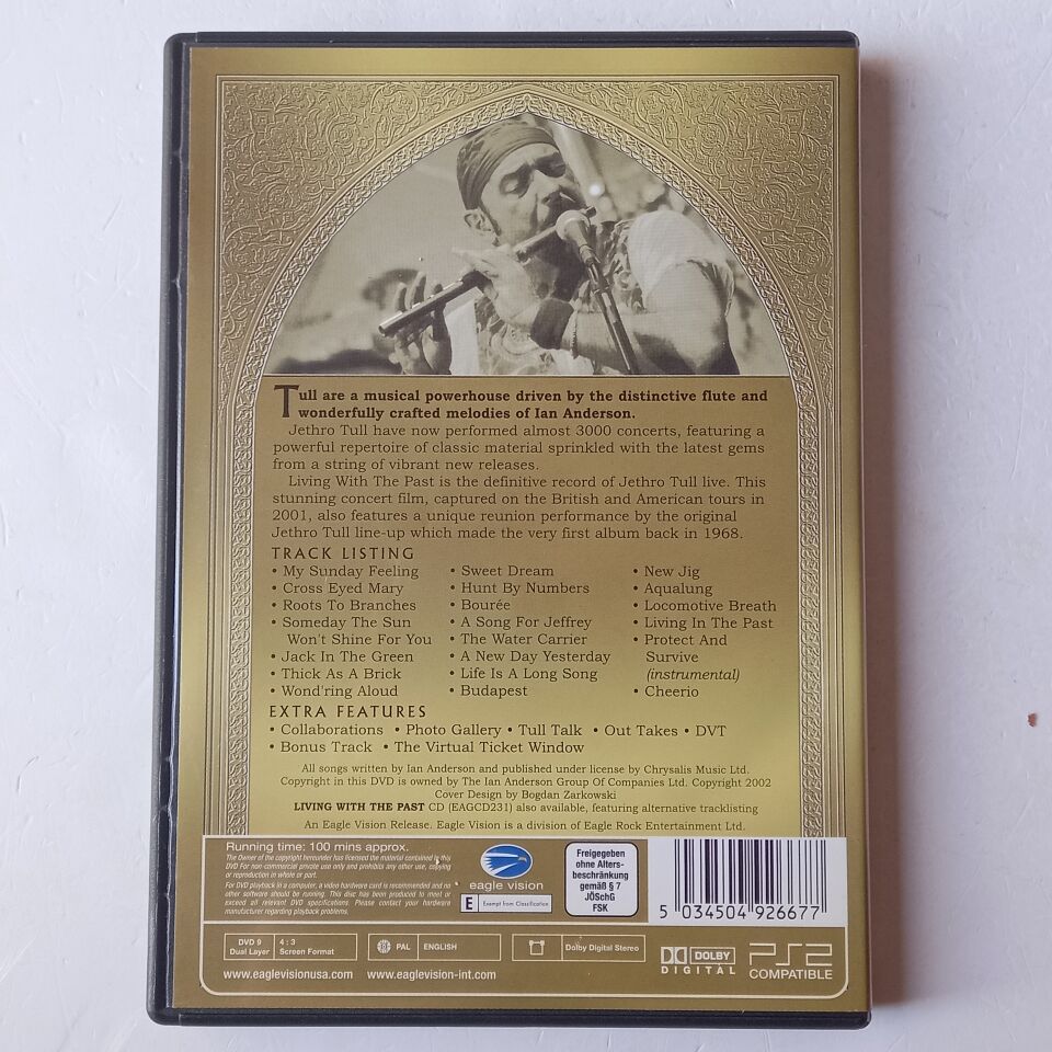 JETHRO TULL – LIVING WITH THE PAST (2002) - DVD 2.EL