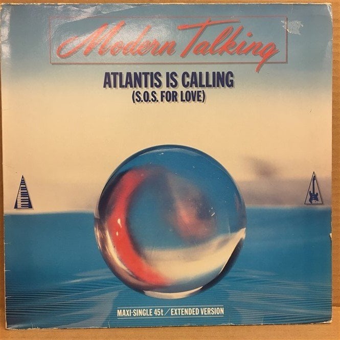 MODERN TALKING - ATLANTIS IS CALLING (S.O.S. FOR LOVE) (1986) - 12'' MAXI SINGLE PLAK 2.EL