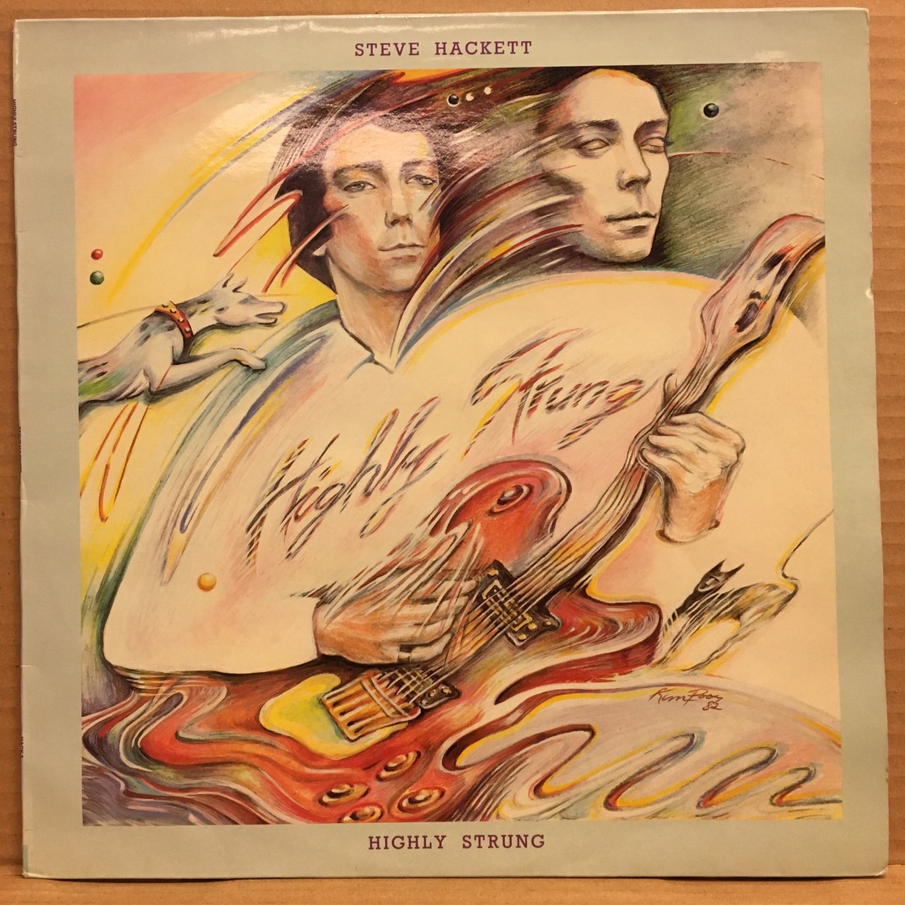 STEVE HACKETT - HIGHLY STRUNG (1982) 2.EL PLAK