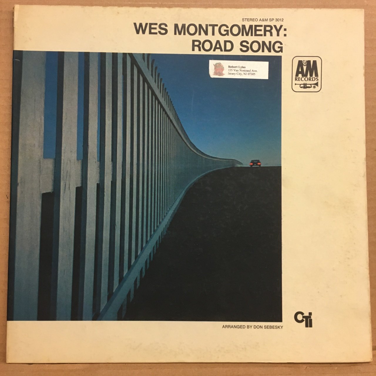 WES MONTGOMERY - ROAD SONG 1968 2.EL PLAK