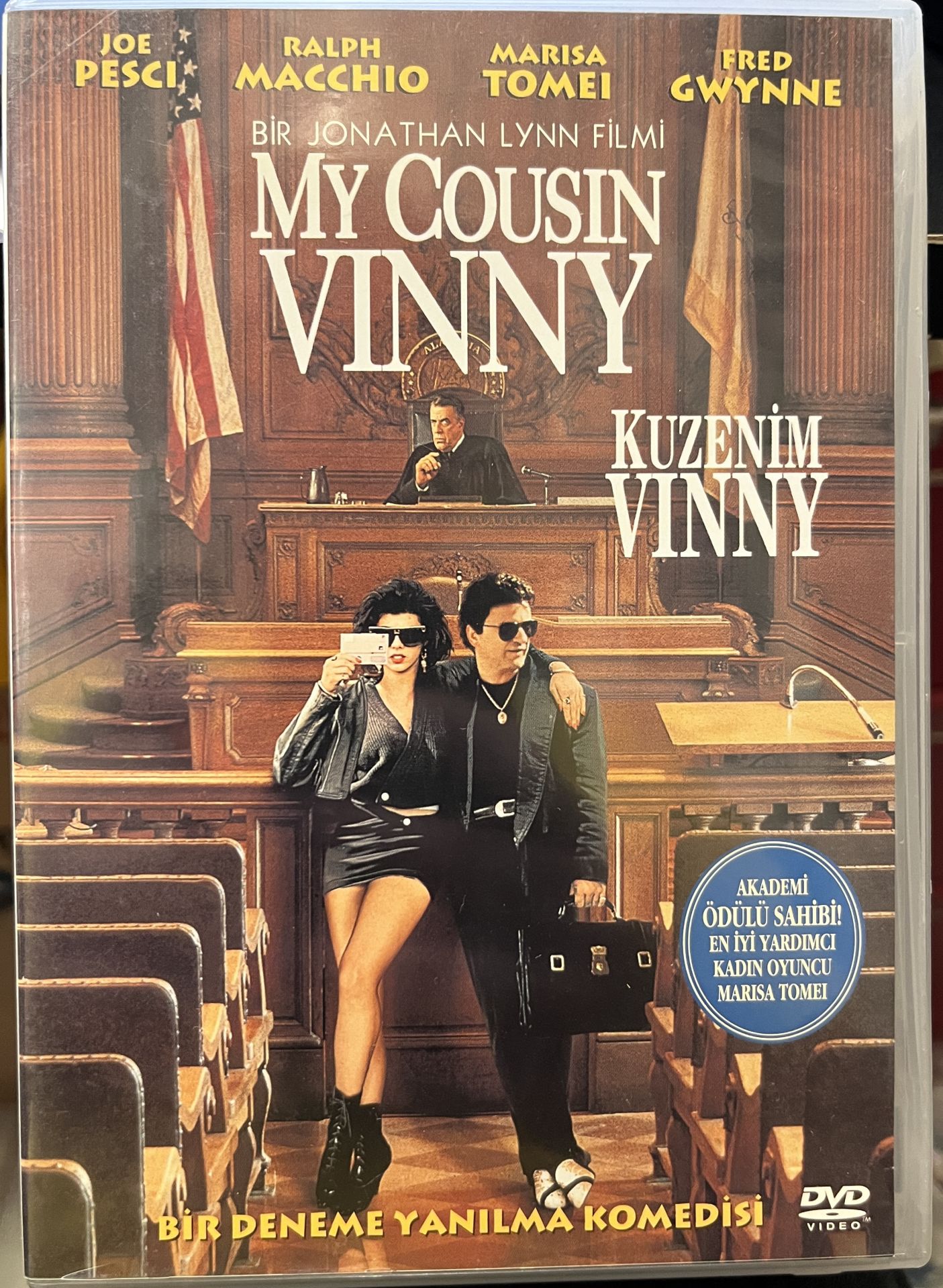 MY COUSIN VINNY - JOE PESCI - RALPH MACCHIO - MARISA TOMEI - DVD 2.EL