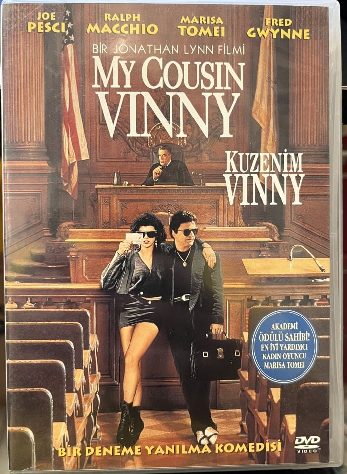 MY COUSIN VINNY - JOE PESCI - RALPH MACCHIO - MARISA TOMEI - DVD 2.EL