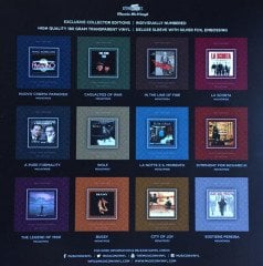 ENNIO MORRICONE - CITY OF JOY SOUNDTRACK (1992) - LP 180GR 2017 EDITION TRANSPARANT COLOURED SIFIR PLAK