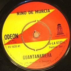 NINO DE MURCIA - GUANTANAMERA / SENİ BEKLERİM ÖPTÜĞÜN YERDE 7'' 45 DEVİR