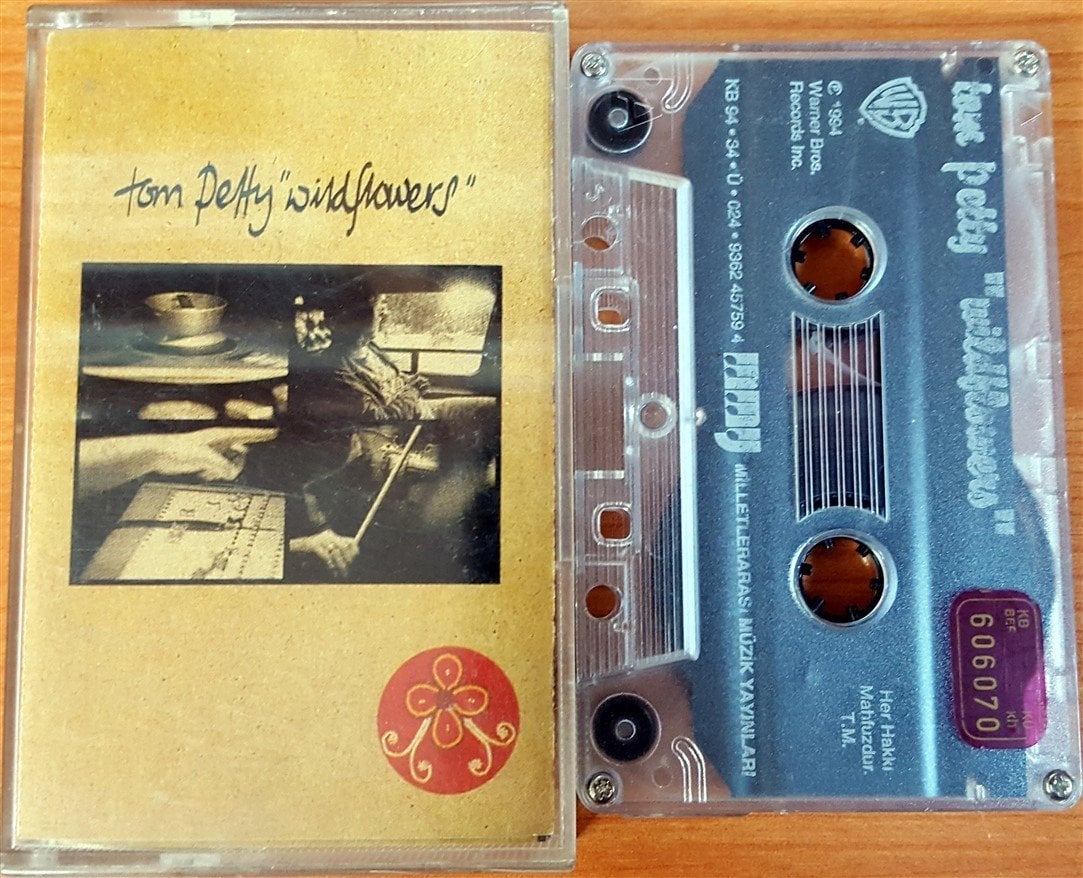 TOM PETTY - WILDFLOWERS (1994) MMY CASSETTE MADE IN TURKEY ''USED''