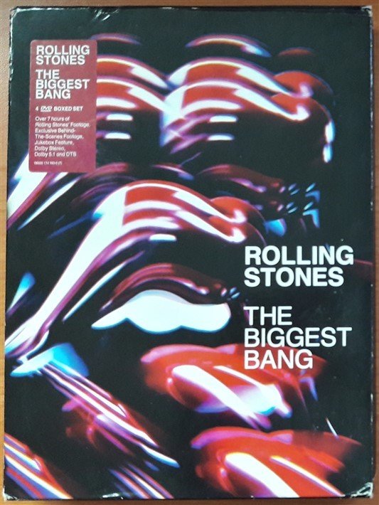 ROLLING STONES - THE BIGGEST BANG (2007) - DIGIPACK 4DVD 2.EL