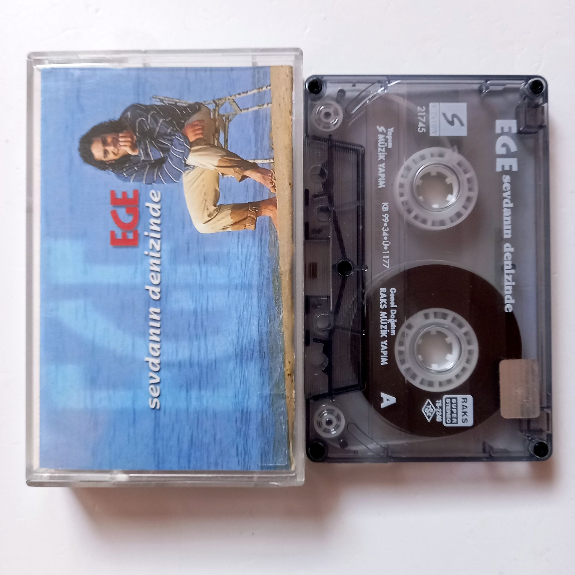 EGE - SEVDANIN DENİZİNDE (1999) - KASET 2.EL