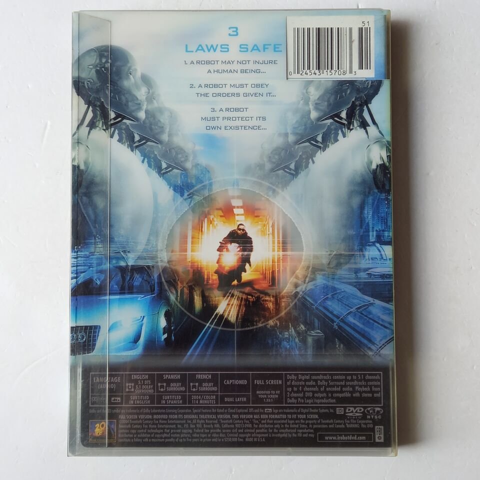 I, ROBOT - WILL SMITH - DVD 2.EL 1.BÖLGE