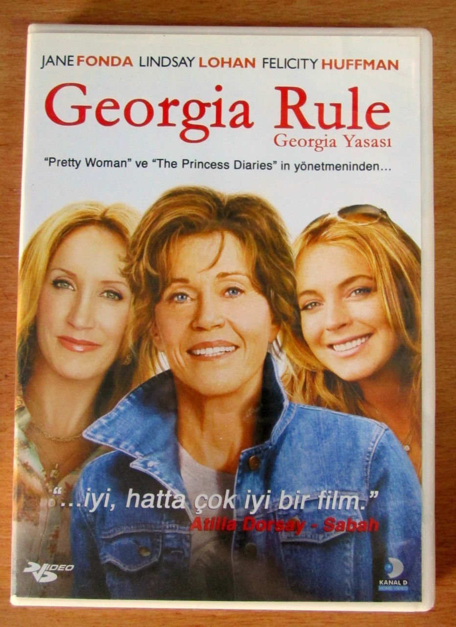 GEORGIA RULE - GEORGIA YASASI - JANE FONDA - LINDSAY LOHAN - DVD 2.EL