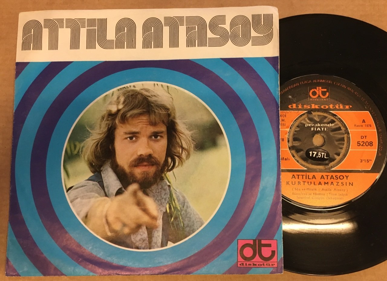 ATTİLA ATASOY - KURTULAMAZSIN / HABERLER 7'' 45 DEVİR