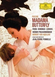 PUCCINI: MADAMA BUTTERFLY - HERBERT VON KARAJAN - DVD SIFIR