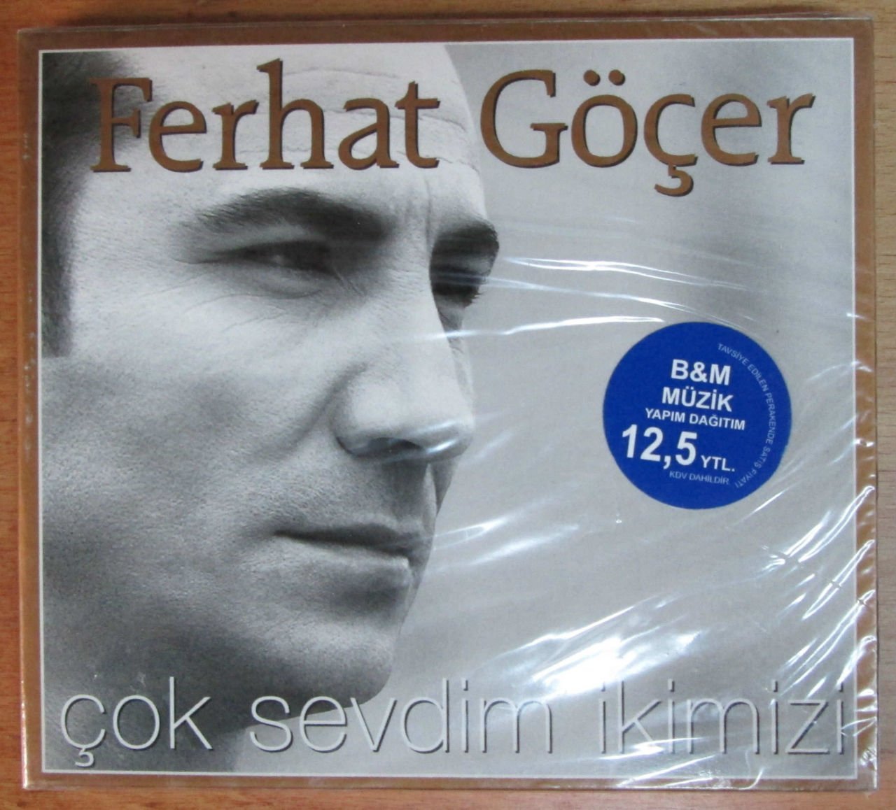 FERHAT GÖÇER - ÇOK SEVDİM İKİMİZİ (2008) - DIGIPACK CD SIFIR