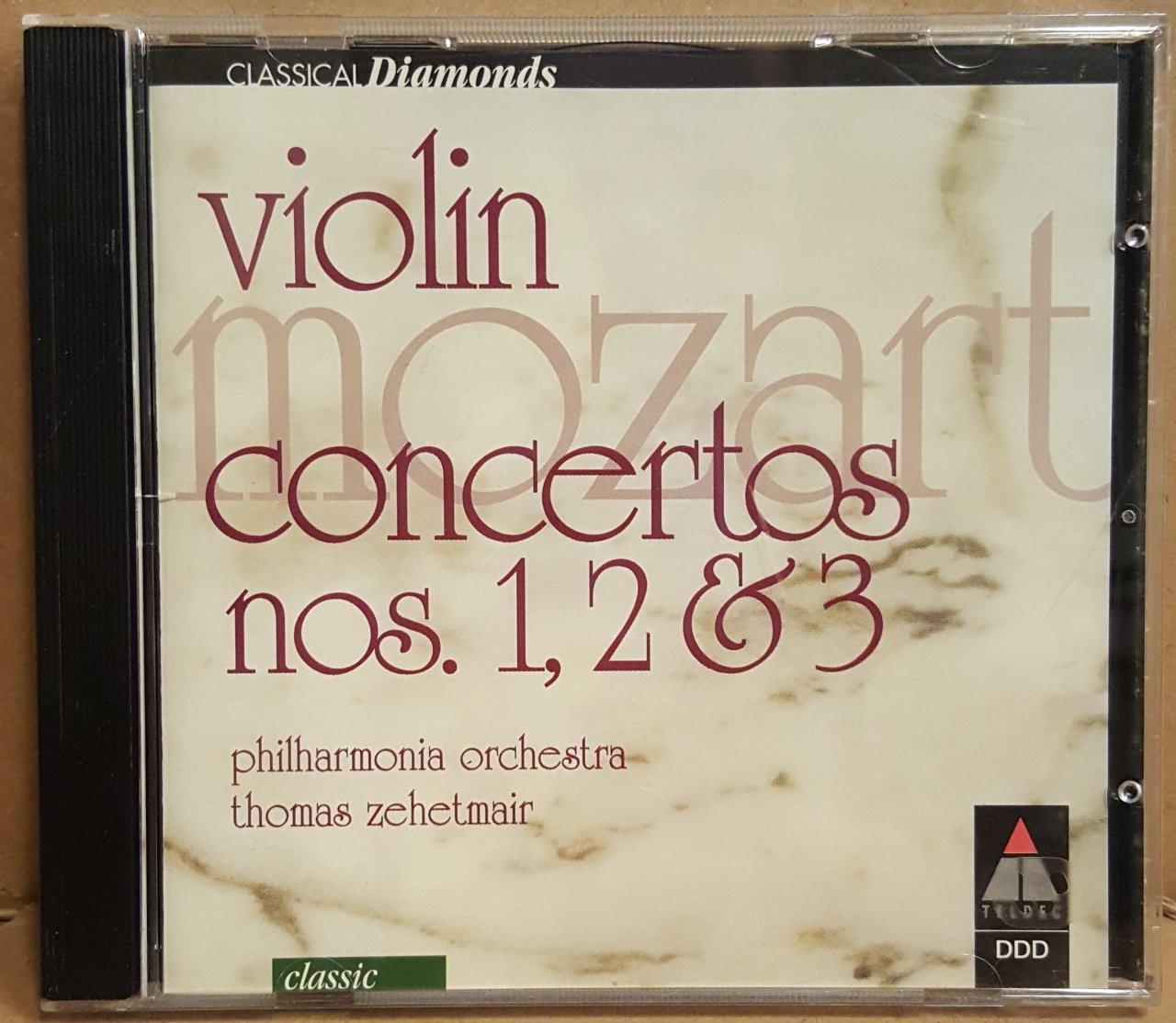 MOZART - VIOLIN CONCERTOS NO 1/2/3 THOMAS ZEHETMAIR (1997) - CD 2.EL