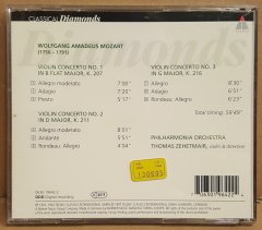 MOZART - VIOLIN CONCERTOS NO 1/2/3 THOMAS ZEHETMAIR (1997) - CD 2.EL