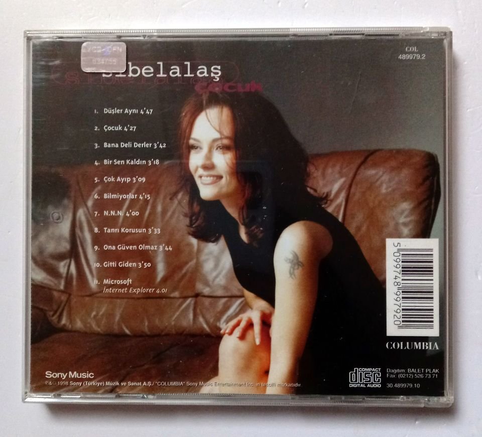 SİBELALAŞ – ÇOCUK (1998) - CD 2.EL