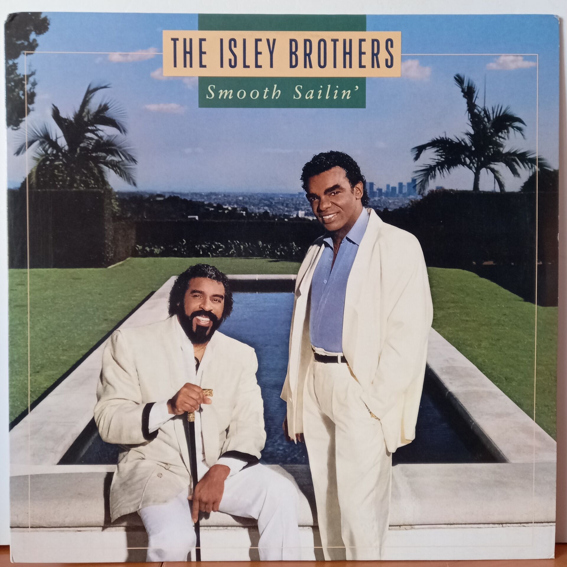 THE ISLEY BROTHERS – SMOOTH SAILIN' (1987) - LP 2.EL PLAK
