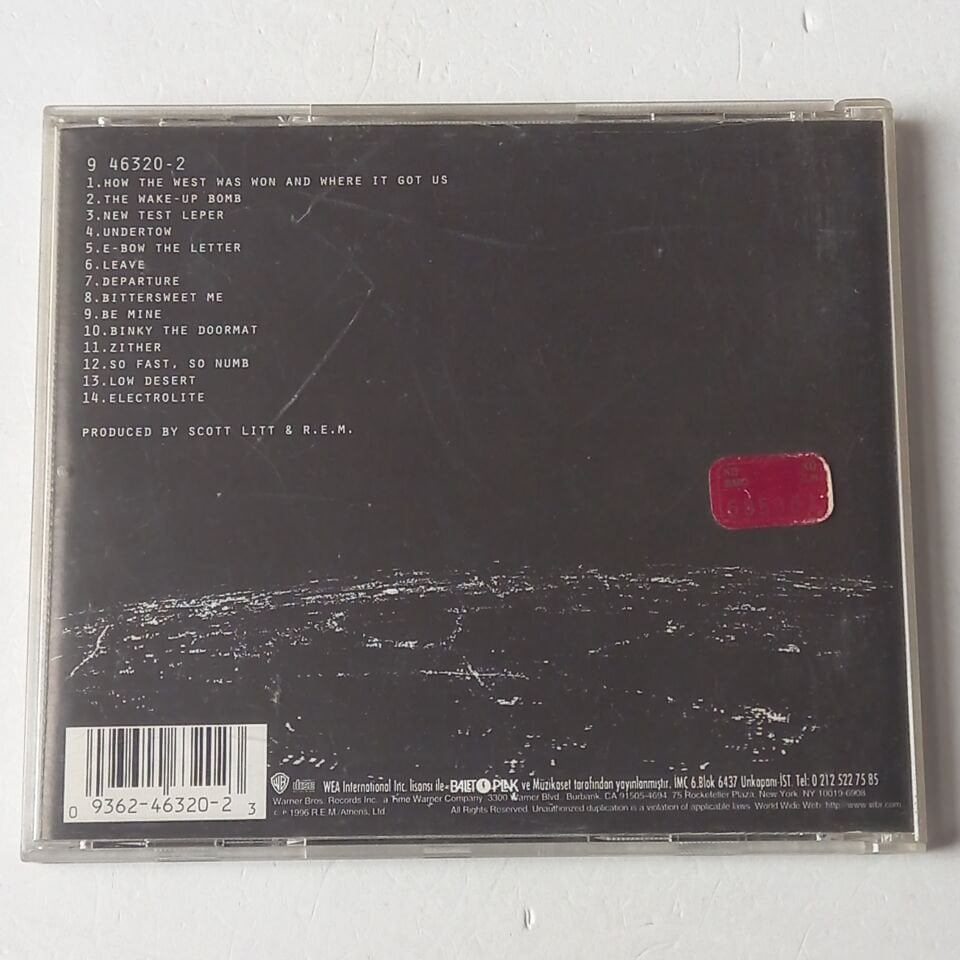 R.E.M. – NEW ADVENTURES IN HI-FI (2006) - CD 2.EL