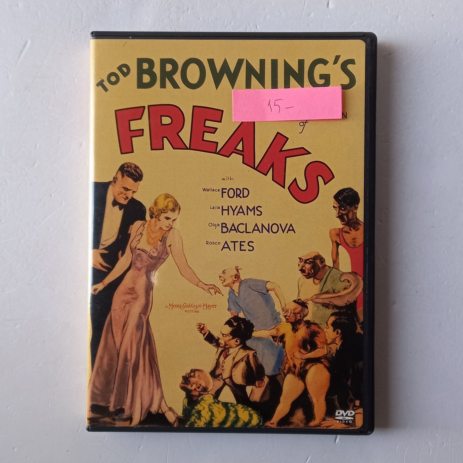 FREAKS - WALLACE FORD, LEILA HYAMS, OLGA BACLANOVA, ROSCOE ATES - DVD 1.BÖLGE 2.EL