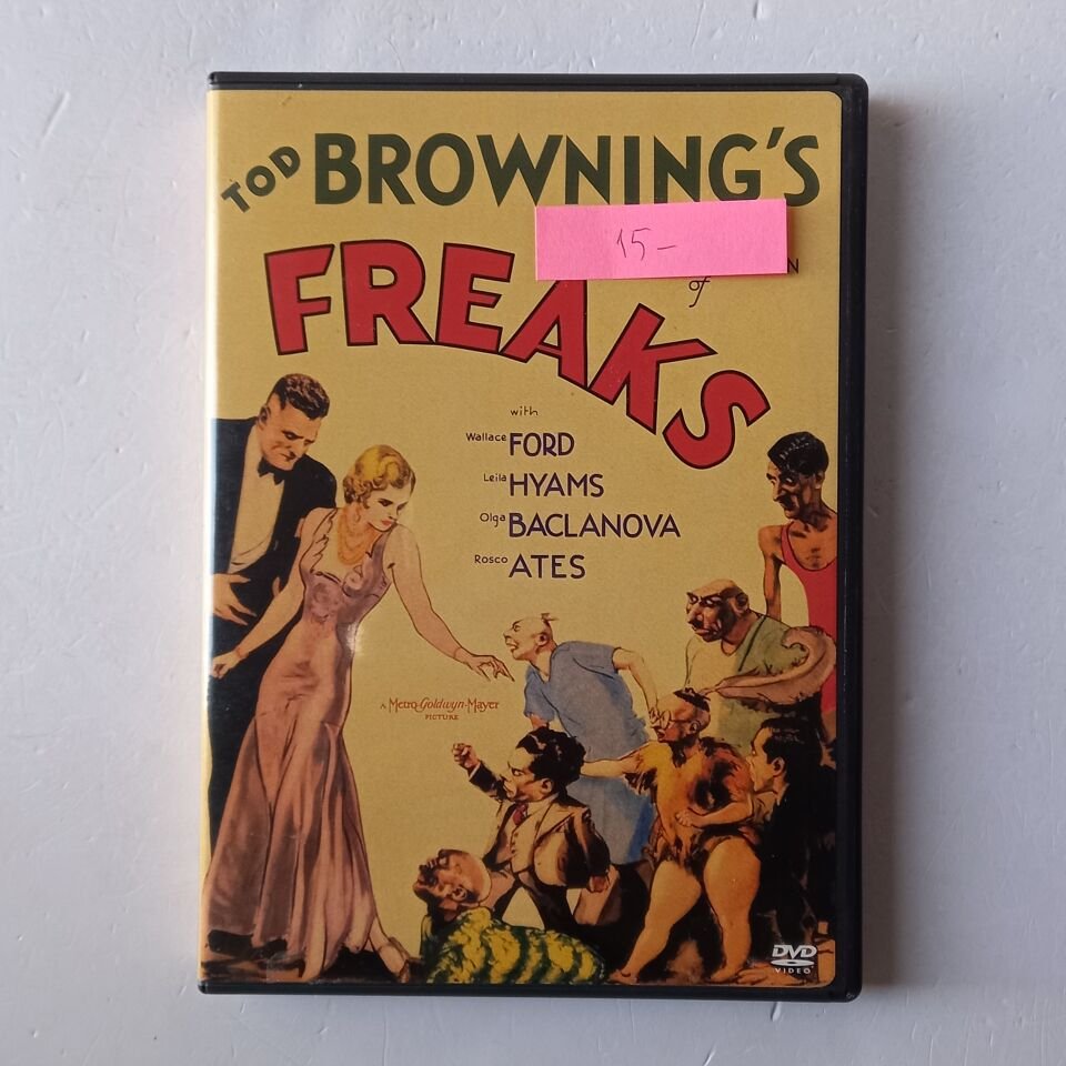 FREAKS - WALLACE FORD, LEILA HYAMS, OLGA BACLANOVA, ROSCOE ATES - DVD 1.BÖLGE 2.EL