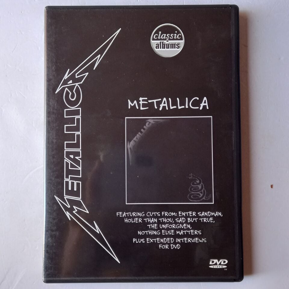METALLICA – METALLICA (2001) - DVD 2.EL