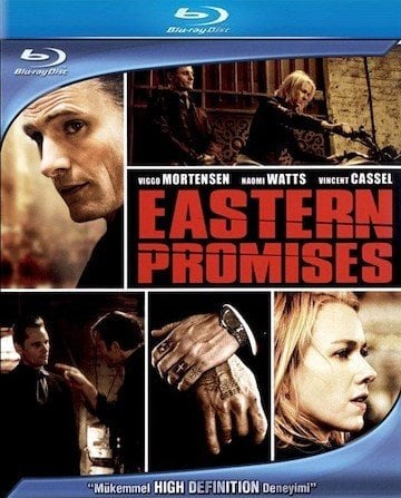 EASTERN PROMISES - ŞARK VAATLERİ - VIGGO MORTENSEN - NAOMI WATTS - VINCENT CASSEL - DAVID CRONENBERG - BLU-RAY SIFIR
