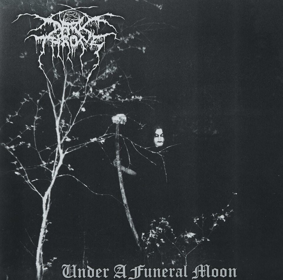 DARKTHRONE - UNDER A FUNERAL MOON (1993) - LP 2010 EDITION BLACK METAL SIFIR PLAK