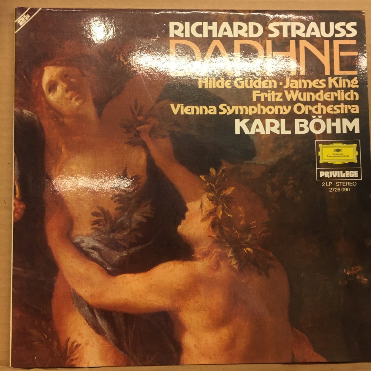 RICHARD STRAUSS DAPHNE VIENNA PHIL. KARL BÖHM 2.EL 2PLAK