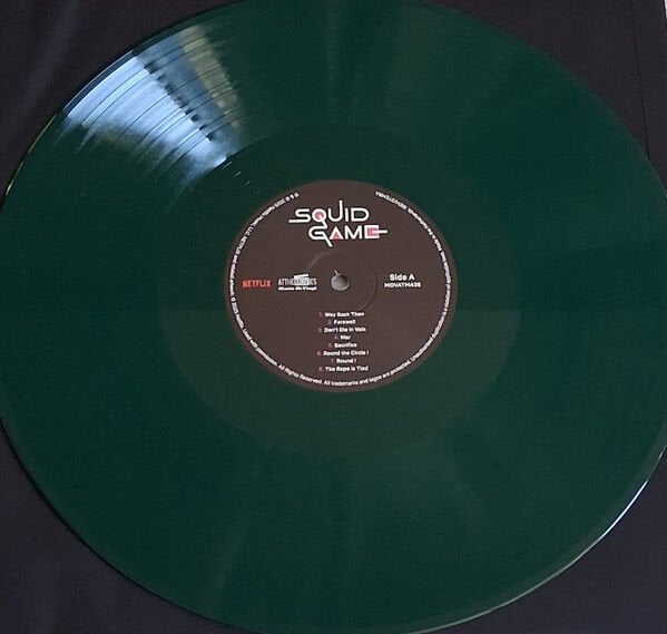 SQUID GAME (SOUNDTRACK FROM THE NETFLIX SERIES) / (JUNG JAEIL  (2022) - 2LP 2025REISSUE DELUXE LIMITED NUMBERED EDITION PINK & GREEN 180GR VINYL  SIFIR PLAK