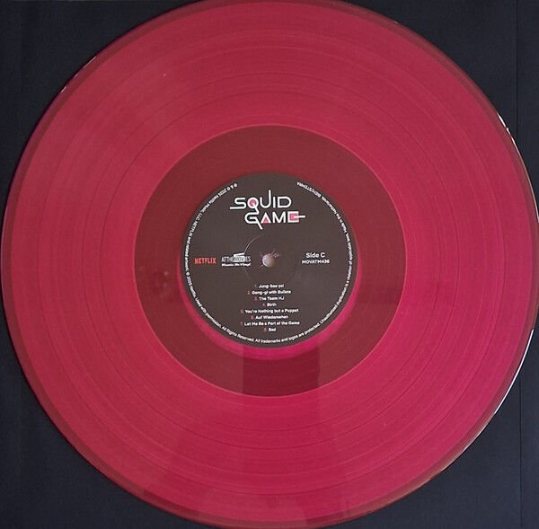 SQUID GAME (SOUNDTRACK FROM THE NETFLIX SERIES) / (JUNG JAEIL  (2022) - 2LP 2025REISSUE DELUXE LIMITED NUMBERED EDITION PINK & GREEN 180GR VINYL  SIFIR PLAK