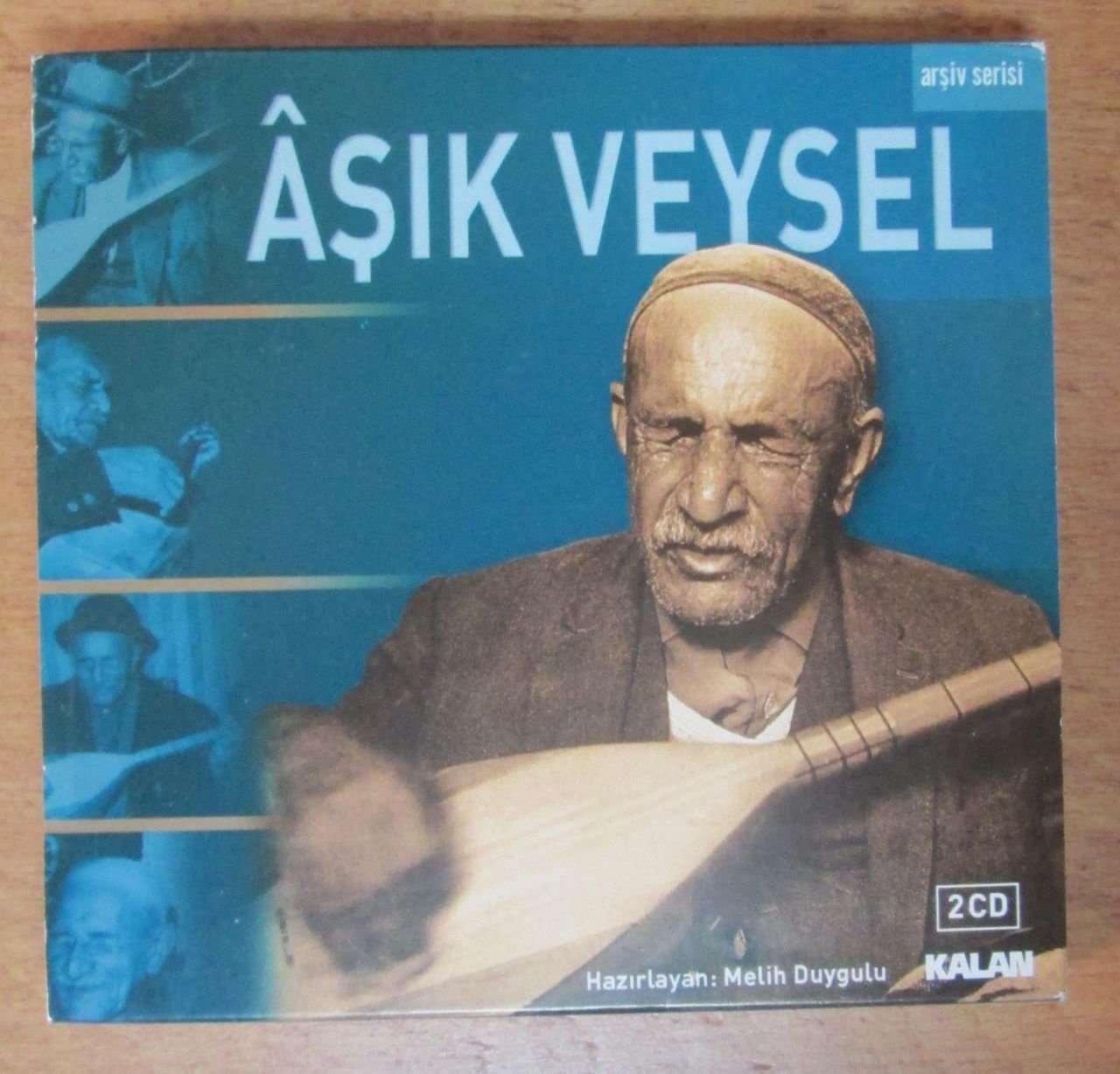 AŞIK VEYSEL (KALAN ARŞİV) 2CD + KİTAPÇIK 2.EL